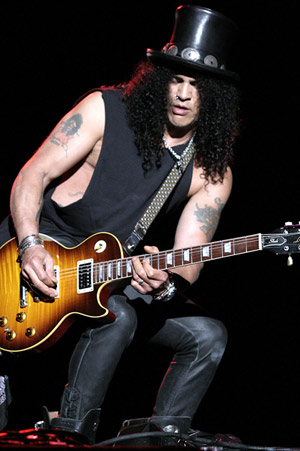 Slash on the two guitarists who personified rock guitar