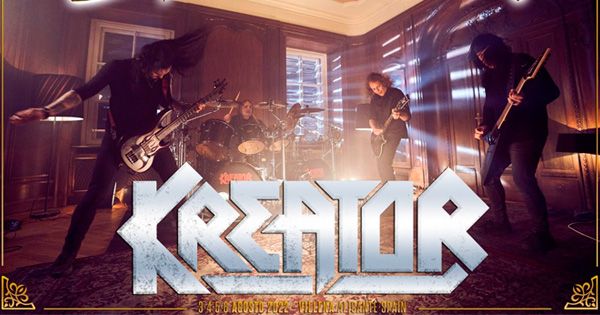 Leyendas Del Rock Suma A Kreator A Su Impresionante Cartel