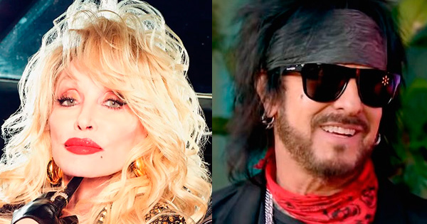 Dolly Parton escribe una felicitación a Nikki Sixx Mötley Crüe por la