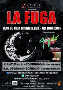 La Fuga UK Tour