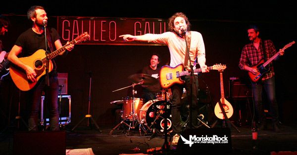 Alfa & The Bang presentando el EP en Galileo Galilei. 06/03/15. Foto: Juan Destroyer