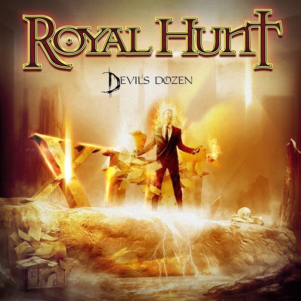 Portada de lo nuevo de Royal Hunt 'Devil's Dozen'