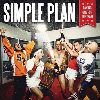 Portada del nuevo disco de Simple Plan: 'Taking One For The Team'