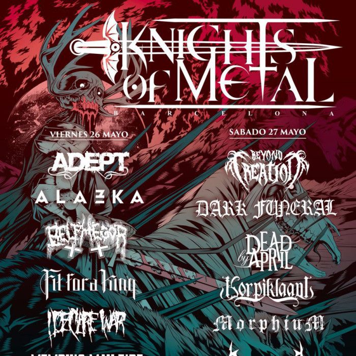 Dark Funeral, Dead by April y 3 bandas más cierran el Knights Of Metal