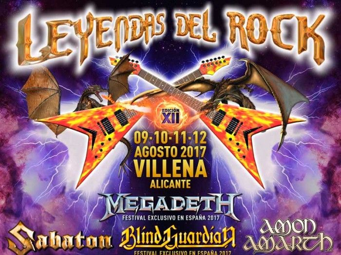 El Leyendas del Rock divulga su distribución por días