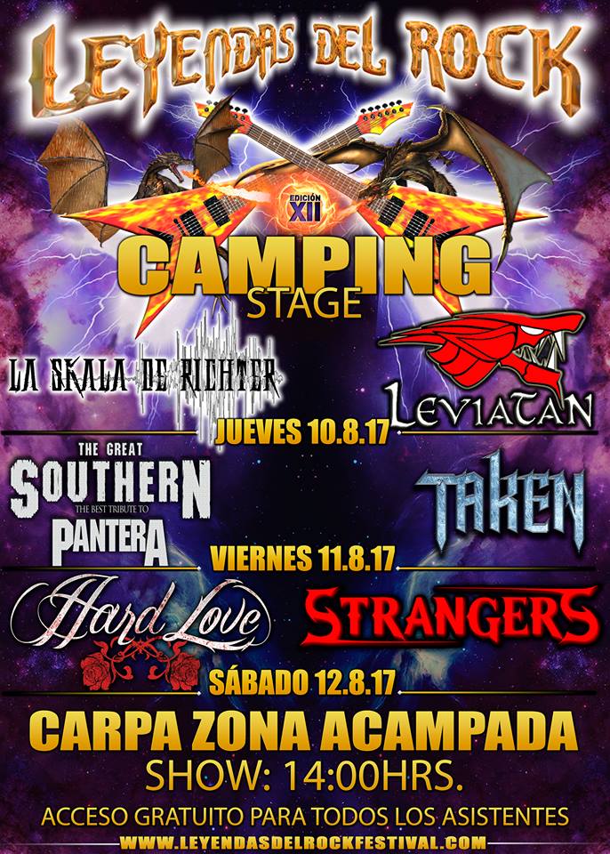 camping2017 stage leyendas del rock