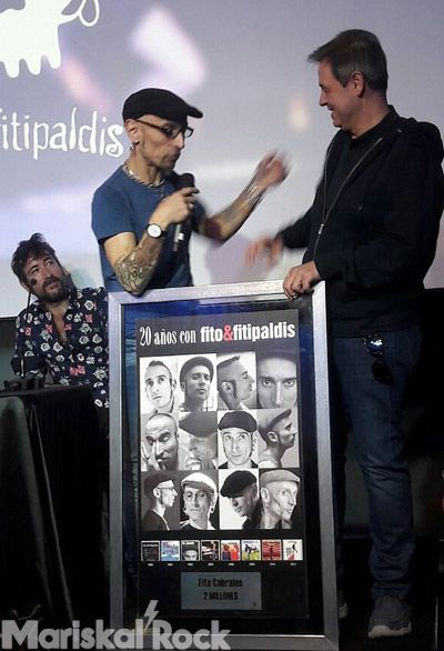 Fito y Charlie Sanchez warner music rueda prensa 2017 fitografia