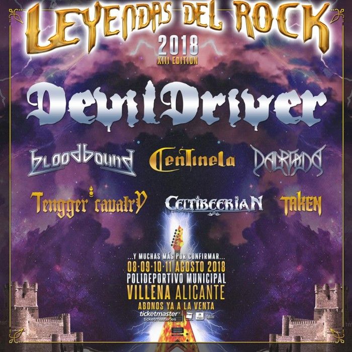 DevilDriver y 6 bandas más se suman al cartel del Leyendas del Rock 2017