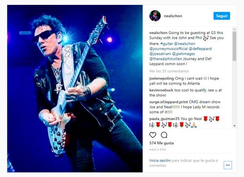 Download Festival 2018. Emosido engañados - Página 8 Neal-Schon-instagram-Journey-Instagram-Def-Leppard