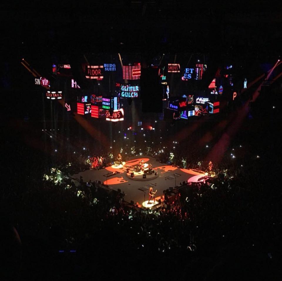 Metallica concierto Madrid WiZink Palacio de los Deportes 2018