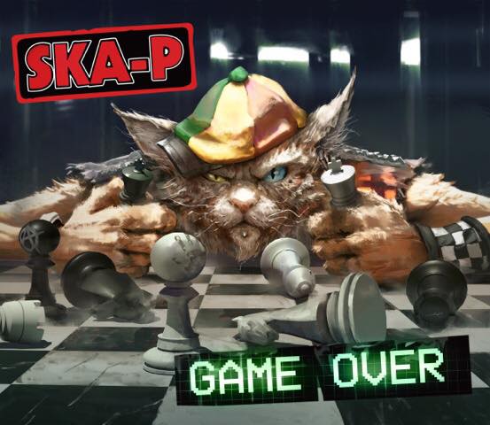 Portada de 'Game Over', el nuevo disco de Ska-P 
