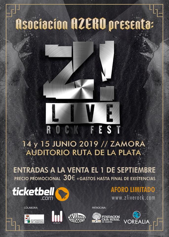 Z! LIVE ROCK FESTIVAL 2024 - ZAMORA 13-15 JUNIO 2024 Z-Live-Rock-Fest-2019