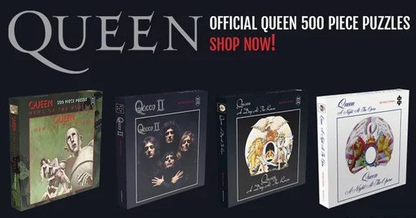 Cuatro portadas clásicas de Queen se convertirán en puzzle -  