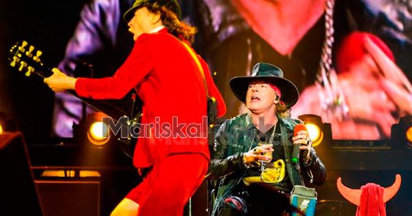 “Axl Rose (Guns N’ Roses) lo bordó con AC/DC” - MariskalRock.com