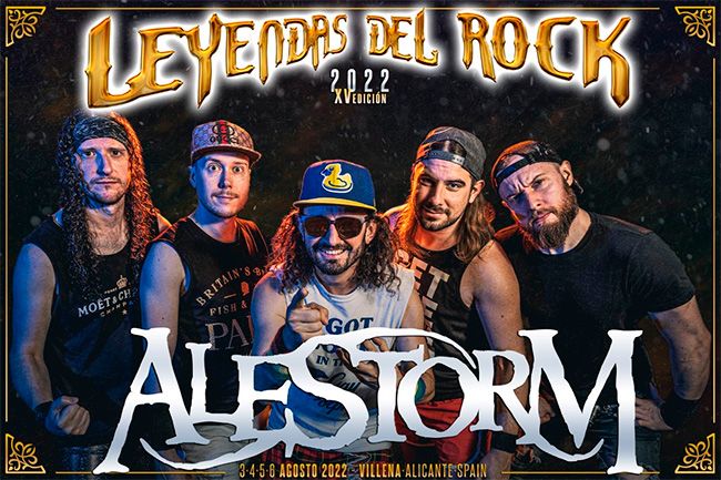 Leyendas del Rock 2023 (Villena): Megadeth, Sepultura, HammerFall Leyendas-del-rock-2022-alestorm