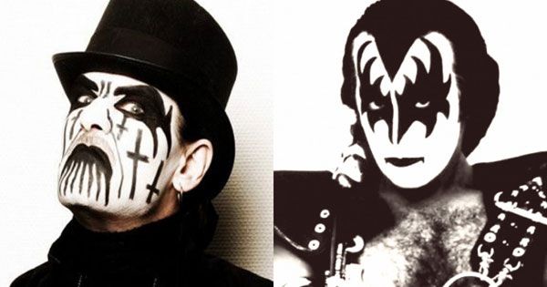  King Diamond sobre la amenaza de Gene Simmons (Kiss) de denunciarlo por “copiar” el maquillaje  “Pasó por muchas razones”