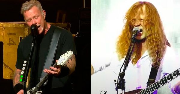 Dave Mustaine (Megadeth) Y Su Reacción Cuando Vio A James Hetfield ...