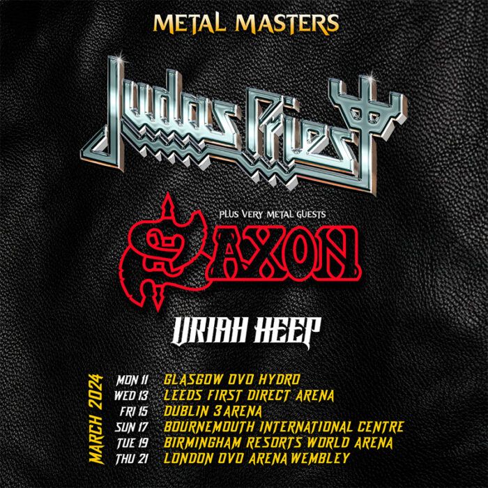 Judas Priest girará en 2024 con Saxon y Uriah Heep. ¿Llegará a España