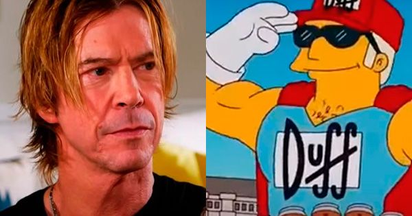 Duff McKagan (Guns N' Roses) insiste en que la cerveza de Los Simpson se llama Duff por él - MariskalRock.com