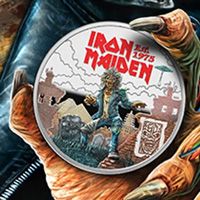 Disponible una moneda oficial conmemorativa al 50º aniversario de Iron Maiden: solo artistas como...