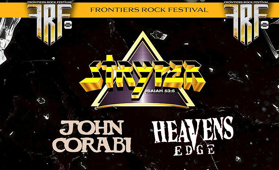Stryper, John Corabi y Heavens Edge, entre las siete nuevas bandas confirmadas del Frontiers Rock Festival 2026