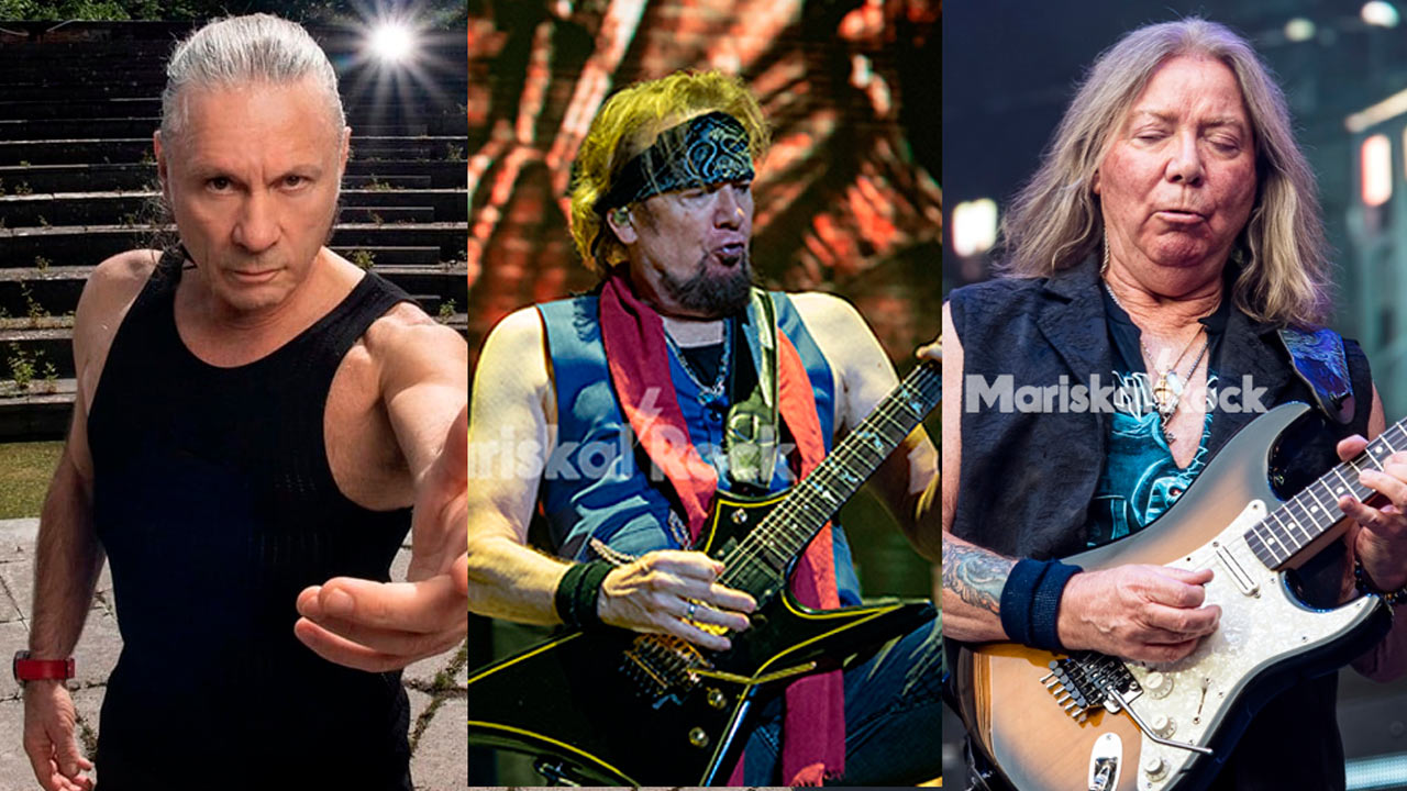 Bruce Dickinson, Adrian Smith and Dave Murray point to their favorite Iron Maiden song, and only one is typical - MariskalRock.com