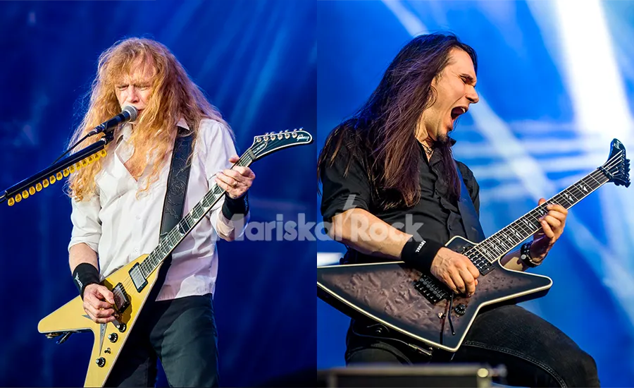 La larga y prestigiosa lista de miembros que han pasado por las filas de Megadeth tiene en la figura de Teemu Mäntysaari su más reciente incorporación, que probablemente sea definitiva. El guitarrista ha sido una de las grandes noticias del que será, lamentablemente, último disco de los de Dave Mustaine, y en la gira de 
La entrada Dave Mustaine y la adaptación del “muy tímido” Teemu Mäntysaari en Megadeth: “Tu vida va a cambiar y vas a ser más feliz que nunca” se publicó primero en MariskalRock.com.
